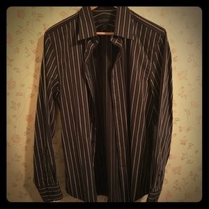 Express Design Studio Dress Shirt Small EUC